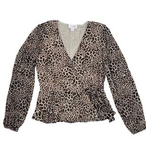 Vixbe Animal Print Blouse